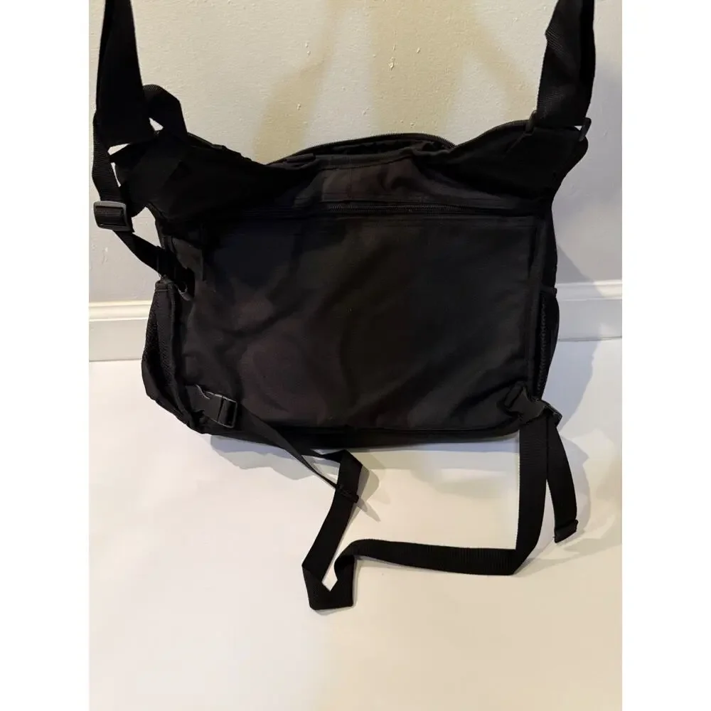 🏍️ Buell American Motorcycles Messenger Laptop Shoulder Bag Black Gray